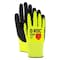 Magid Coated Gloves, Hi-Viz Yellow, 11 GPD74811 - alternate 5